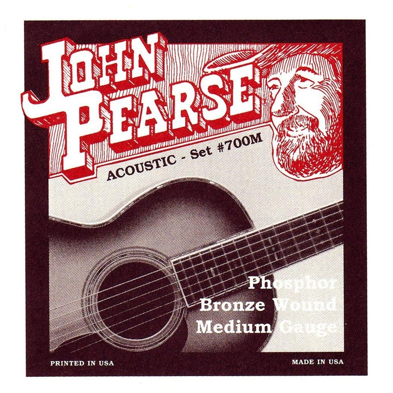 John Pearse Acoustic Strings Phosphor Bronze Medium 13-56 (3 Pack Bundle) - Image 2